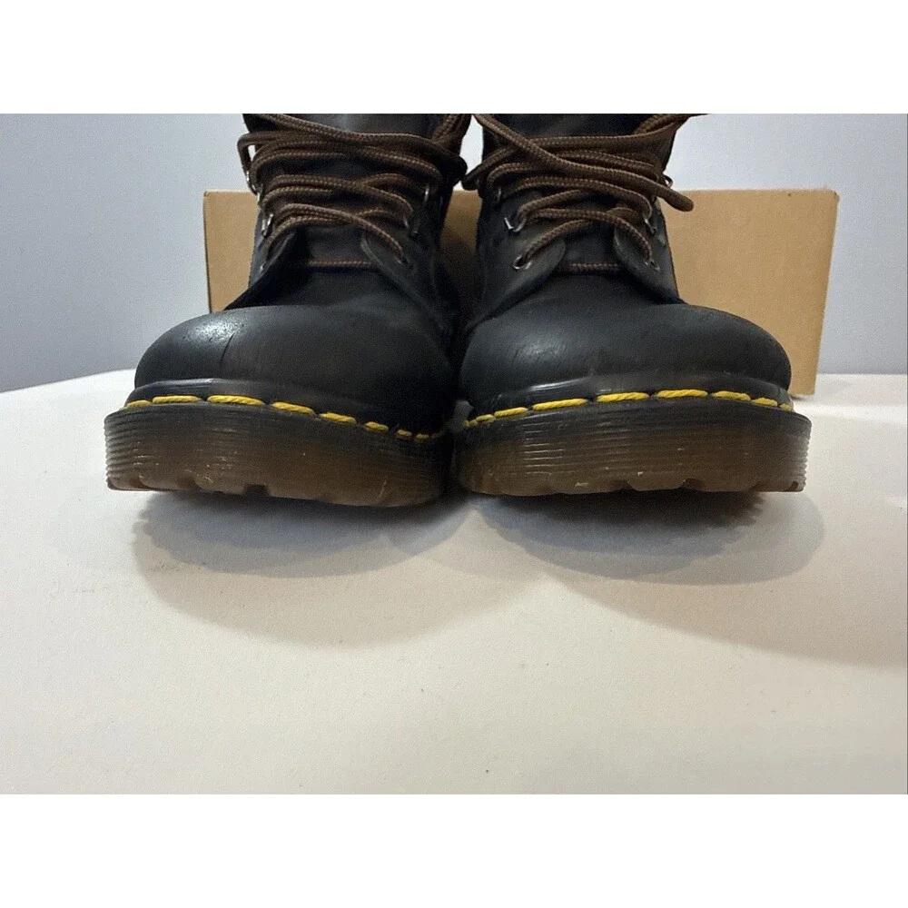 Dr Martens Industrial Soft Toe Boots 7735 AW004 Black Size 8